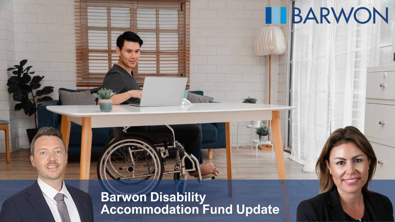 Barwon Disability Accommodation Fund Update – June 2022