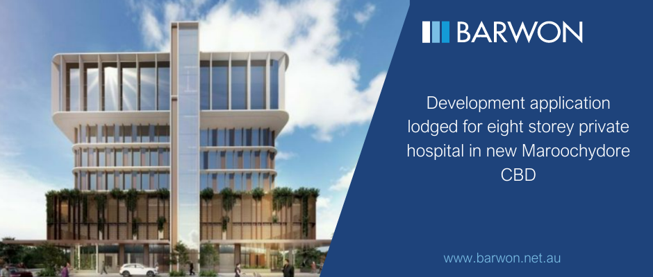 Development application lodged for eight storey private hospital in new Maroochydore CBD